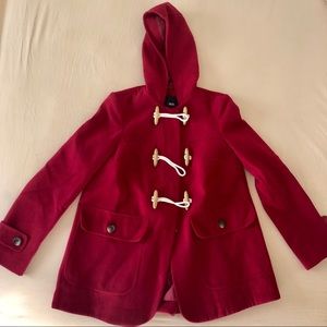 ASOS red coat